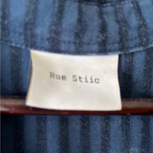 Free People Rue Stiic Navy Blue Oversize Dress XS S M L - Picture 3 of 5